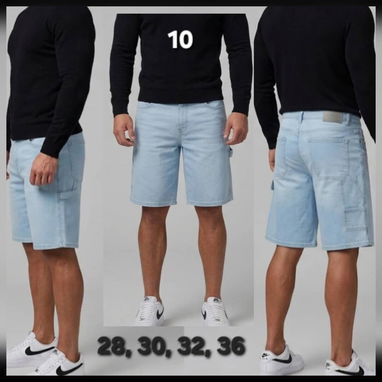 Shorts de mezclilla de hombre - 9/10