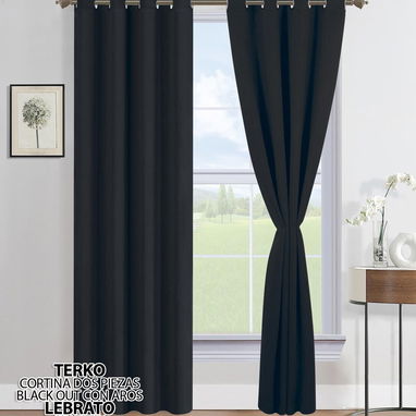 Cortina BlackOut 2 pzs Varios colores en fotos 26 USD - 7/10