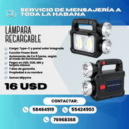 💡 LÁMPARA RECARGABLE – 16 USD 🛡️ Garantía: 7 días - Img 57879266