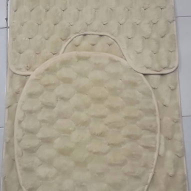 *🚽Juego de Alfombra de Baño de 3 Piezas*  (Marianao) - 10/10