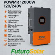 Inversor Híbrido POWMR 12000W (12 kW) 120/240V. - Img 55144497