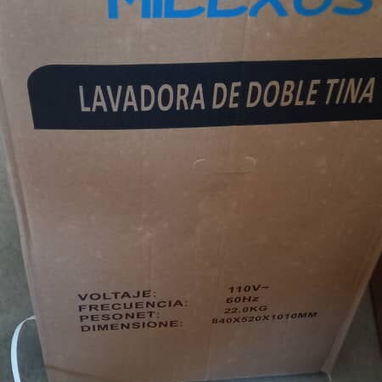 LAVADORA SEMIAUTOMÁTICA MILEXUS 10KG, ENTREGA DE FACTURA. VARIEDAD DE ELECTRODOMÉSTICOS, TECNOLOGÍA, ETC - Img 117002923