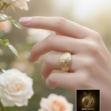Juegos de anillos de compromiso y anillos para mujer de oro 10k - 10/10