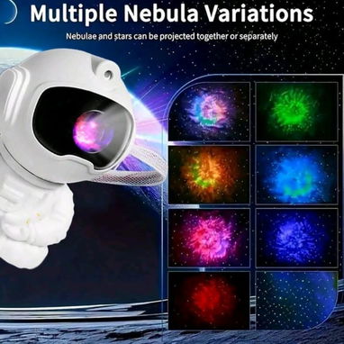 Astronauta de galaxia ideal para ambientar el cuarto..Trae su cabe es de corriente Varios modos de luces en 9800 cup - Img 124752430
