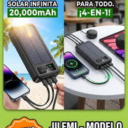 Cargador portatil con panel solar - Img 57191816