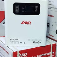 Inversor SAKO 1000w con 2000Wh Características: - 110V - Salida de onda sinusoidal pura - Img 56799705