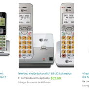 Teléfonos inalámbricos de 3 - 2 y 1 auricular Caller ID - Llamada en espera - Img 57351277