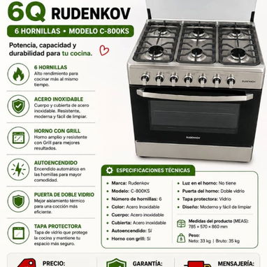 Cocinas con horno, varios modelos - Img 127008144