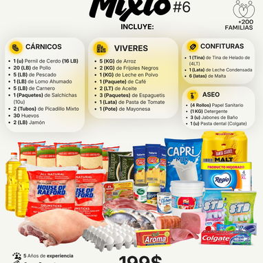 Combos de comida y haceo - 7/9