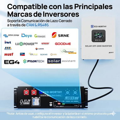 Batería Eco-Worthy de 5kWh - 4/10