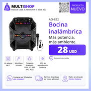 Bocina con micrófono - Img 56624348