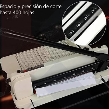 Guillotina industrial KISHNELL corta 400 hojas - Img 114222238