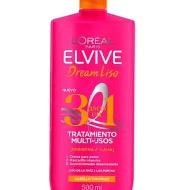 TRATAMIENTO 3 EN 1 LOREAL ELVIVE DREAM LISO 500ML - Img 97478030
