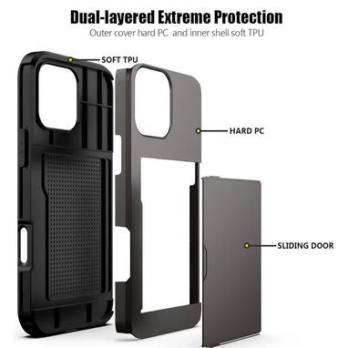 Funda Wallet iPhone 16 Pro Max – Coffee | videojuegoshabana.com - Img 123468974