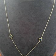 Cadenas y manillas van cleff,aretes todo oro 10k de fabrica - Img 55328190