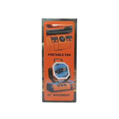 💨Ventilador recargable con luz LED color naranja 🍊 - Img 127973639