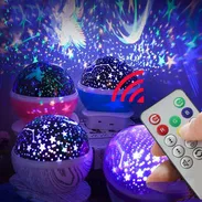 ⭐ LAMPARA DE MUSICA CON ESTRELLAS LED GIRATORIA ⭐ PROYECCION EN LA OSCURIDAD ⭐ USB ⭐ MANDO DISTANCIA ⭐ 5.887.23.6.0 - Img 41320785