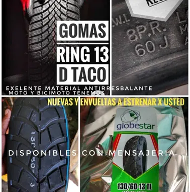 ✅👌✅GOMAS DE MOTOS GRANDES ,MEDIANAS Y BICIMOTOS todas 8 capas de la mejor calidad✅👌✅ - Img 95423239