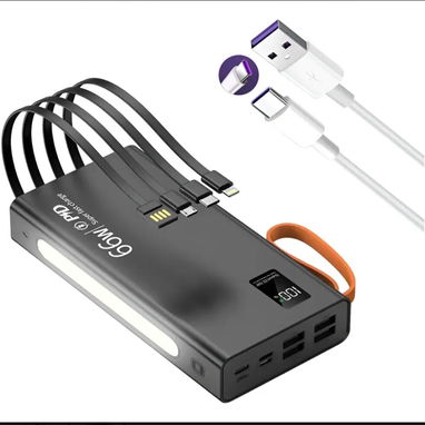 Cargador portátil de 40000 mAh de carga súper rápida de 66w - 2/5