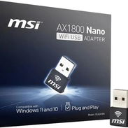 MSI AX1800 Nano WiFi 6 USB Adapter - Img 57375920