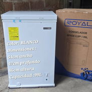Nevera Royal 3.5 pies color blanco - Img 56690887