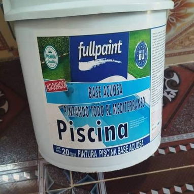 Pintura de piscina acrílica base agua - Img 120323284
