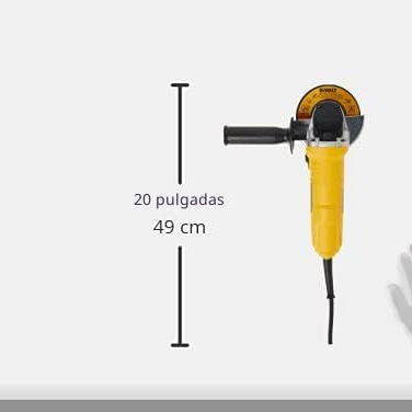 Pulidora DeWALT DWE4011 4-1/2' (115mm) 7A (850W) 12000RPM 110V/60Hz protección ONE-TOUCH Nueva en caja Tf: 59030040 - 7/7