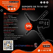🔰 PARA TV DE 14 A 50" 🔰 SOPORTE A LA PARED PARA TV Y SMART MARCA MILEXUS. SERVICIO DE ENTREGA Y FACTURA. TLF 54833699 - Img 52605112