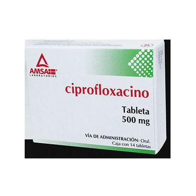 Ciprofloxacino 500mg $1200 Caja con 14 TABLETAS - 2/2
