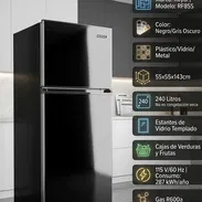 REFRIGERADOR ROYAL 8.5 FT (240L) | $440 USD | ENVÍO GRATIS | FACTURA Y GARANTÍA | 2 PUERTAS Color Negro Brillo - Img 57681103