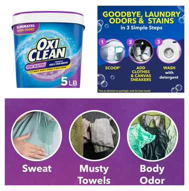 Detergentes con aromatizantes en polvo Marca Oxi Clean - Img 68056708