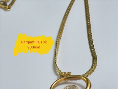 Gargantillas y cadenas originales de oro 10k, 14k y 18k - Img 65660645