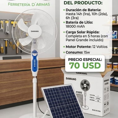 Ventiladores recargables - Img 125356269