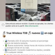 Audifonos True Wireless T08 Nuevos en caja - Img 56600738