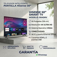 Vendo SMARTV HISENSE 4K 50 pulgadas - Img 57847291