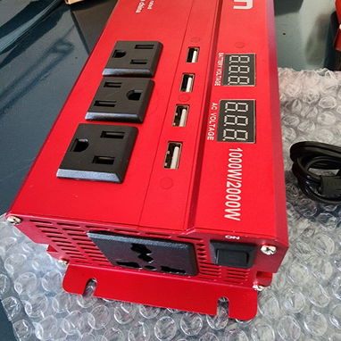 Inversor de corriente de 12 volt a 110 volt, 60 Hz, de 2000W - Img 123613780
