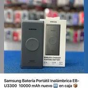 Power Bank Samsung inhalambrico 10000 mAh NUEVO EN CAJA - Img 55799921