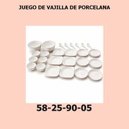 JUEGO DE VAJILLA DE PORCELANA - Img 55729112