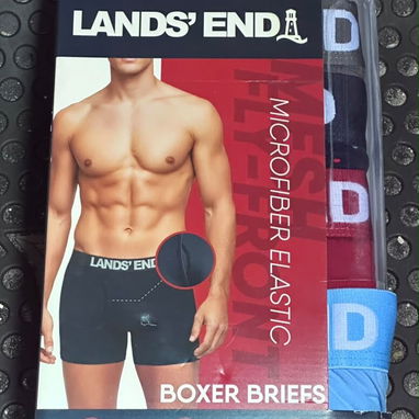 CALZONCILLOS LAND END PAQUETE 4 BOXER ORIGINALES - 3/10