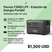 Ecoflow PECRON (3,072Wh) – Estación de Energía - Planta Eléctrica - Img 56946316