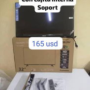 Tv con cajita y soporte - Img 55374262