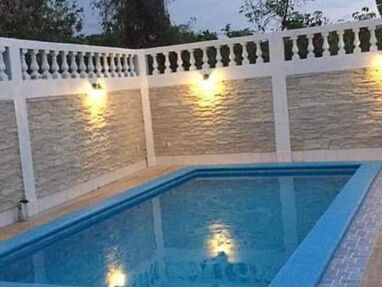 Se renta casa de tres habitaciones con piscina en altura de Boca Ciega. 58858577. - Img 61978990