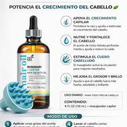 Aceite de Romero y Ricino + Masajeador  (ENVIO LIBRE DE COSTO) - Img 55755426