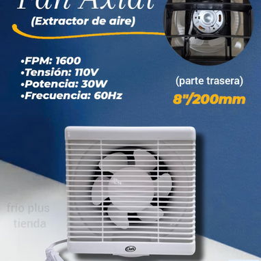 Fan axial - extractor de aire - Img 124107512