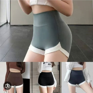 Short deportivo de mujer de tela licra gruesa Talla M L - 2/2