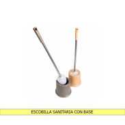 ESCOBILLA SANITARIA CON BASE - Img 55758417