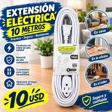 Extensiones Eléctricas ⚡️🔌 - 3/4