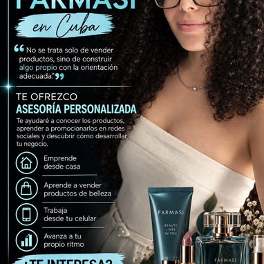 Busco chicas que quieran emprender en el negocio FARMASI - 2/2