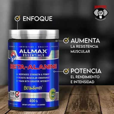 BETA-ALANINE (ALLMAX) 400GR-133SERV - Img 126367565
