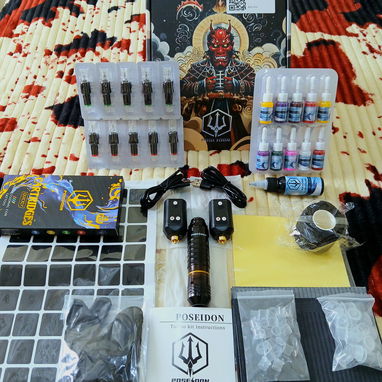 🔥 Kit de Tatuaje Profesional Poseidón 🔥 - Img 121602707